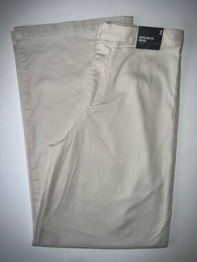 Express High-Rise Cropped Wide Leg Pants